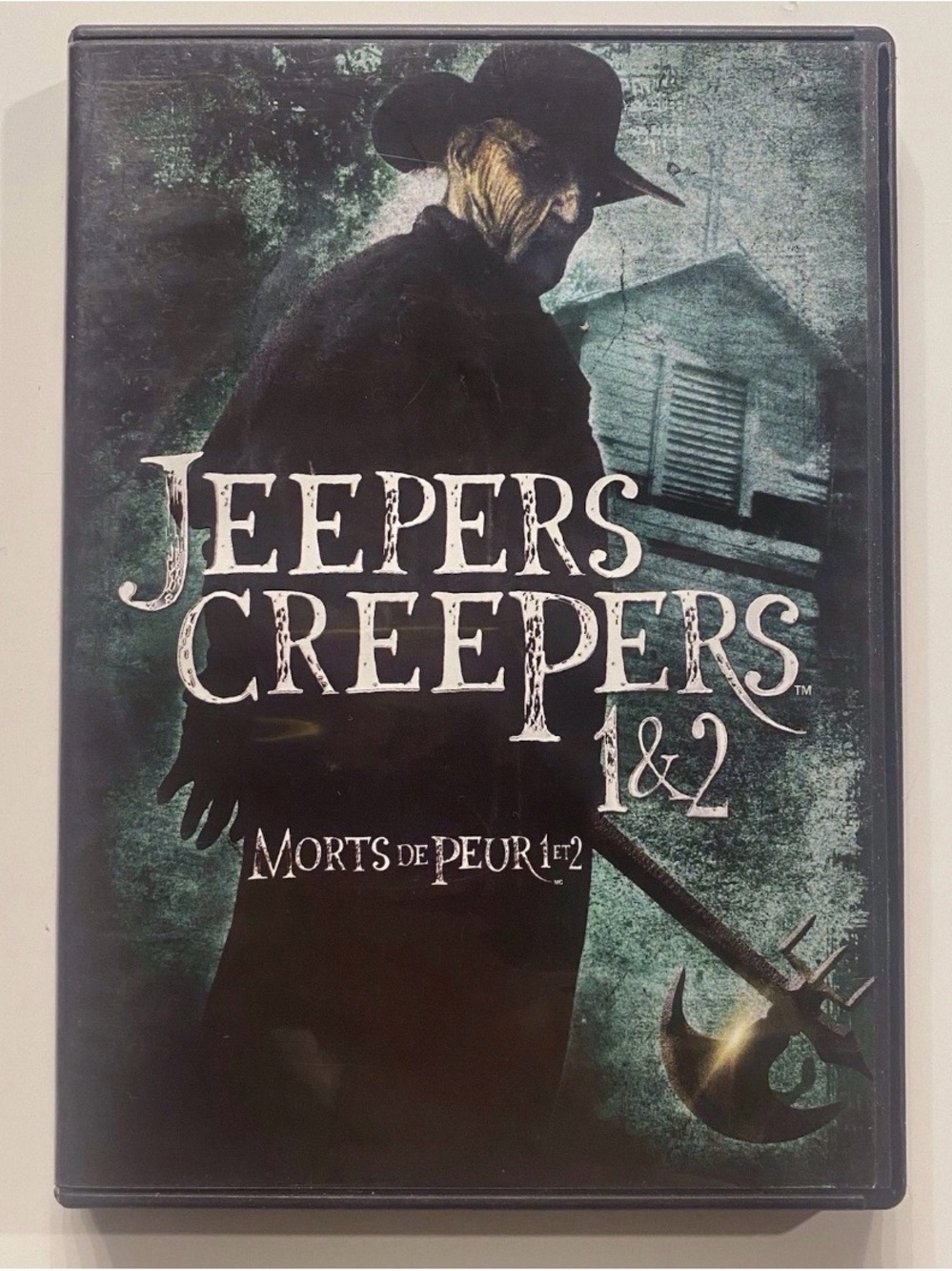 Jeepers Creepers 1 & 2 Horror DVD - Green/Black